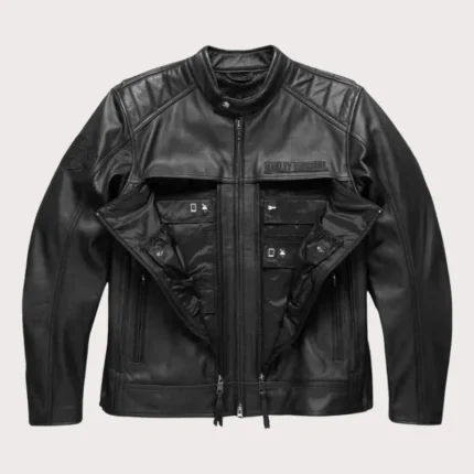 Harley Davidson Motorcycle Synthesis Leather Jacket