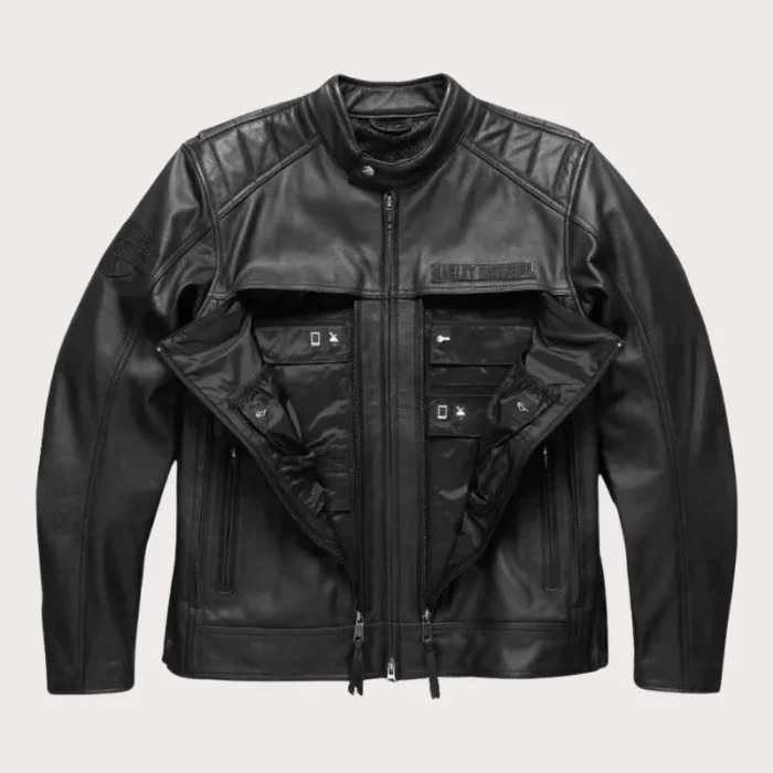 Harley Davidson Motorcycle Synthesis Leather Jacket