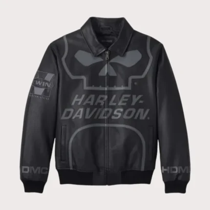 Harley Davidson Willie G Skull Leather Jacket