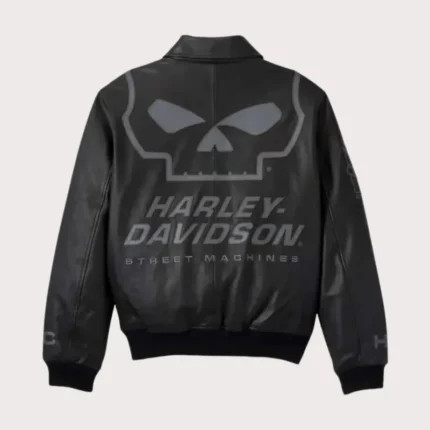 Harley Davidson Willie G Skull Leather Jacket