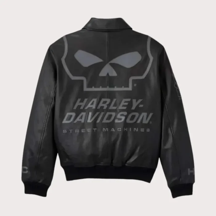 Harley Davidson Willie G Skull Leather Jacket