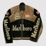 Marlboro Cafe Racer Leather Jacket