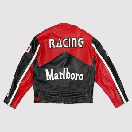 Marlboro Racing Biker Leather Jacket