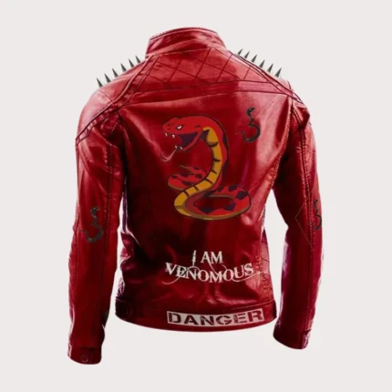 Venomous Poison- Snake Bite Last Breath Studded Jacket